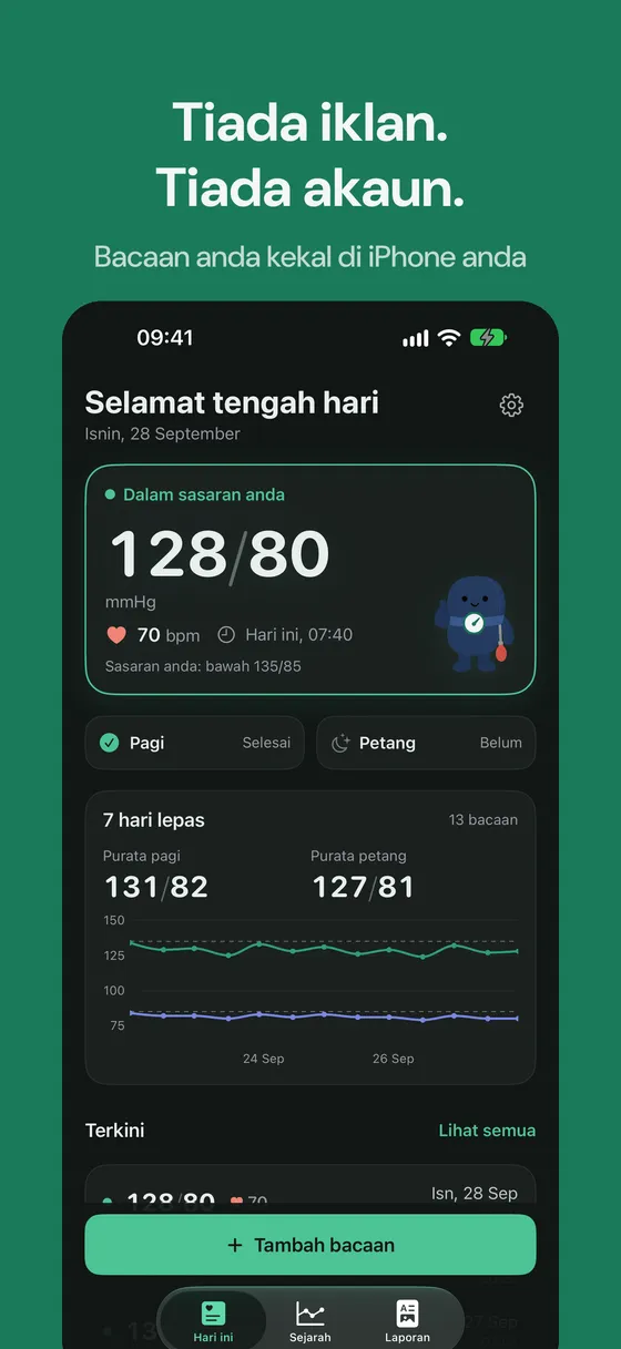 Tangkapan skrin Cuffy 6