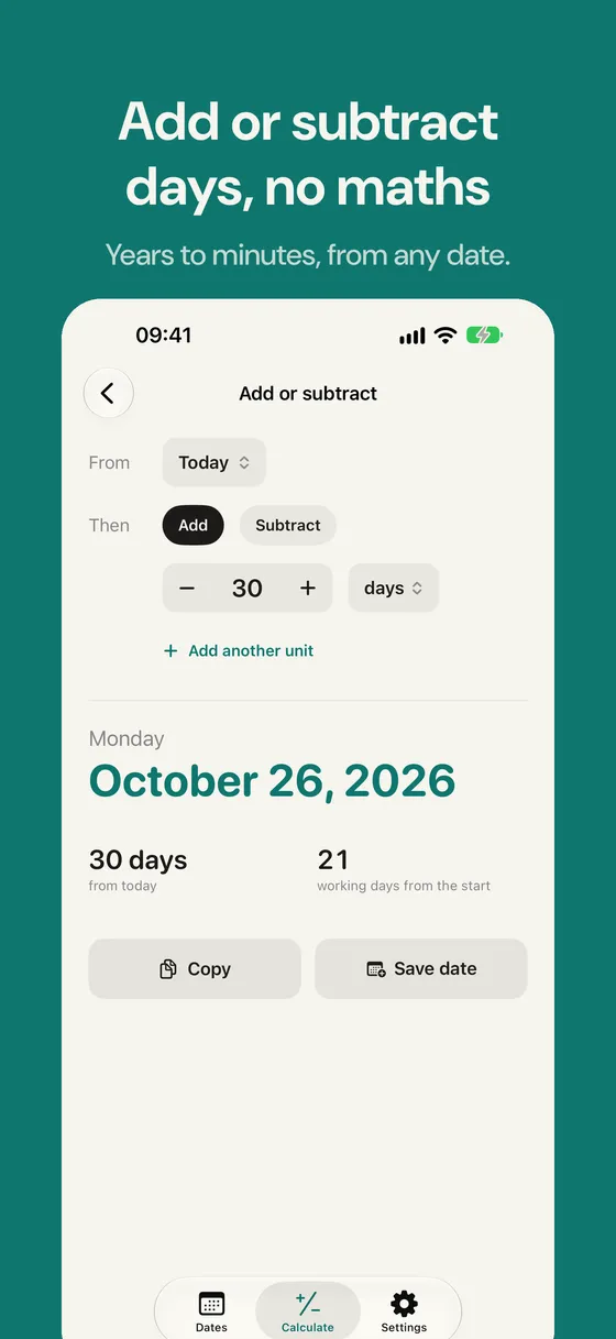 Daysto screenshot 4