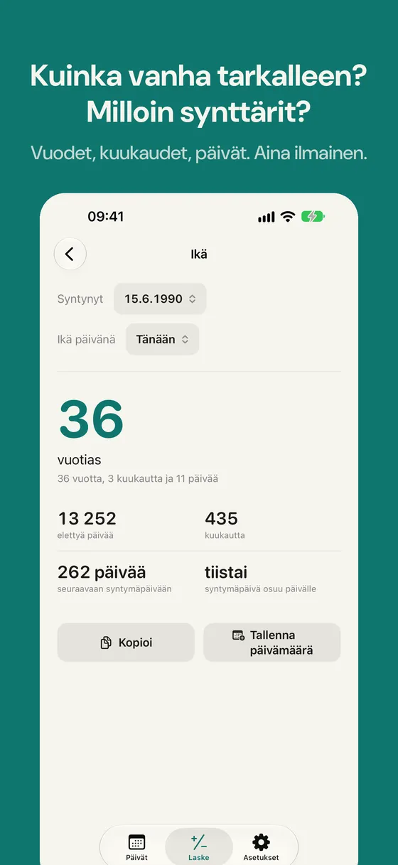 Daysto-kuvakaappaus 3