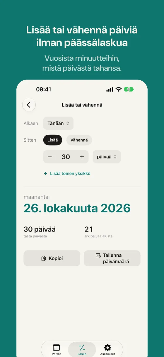 Daysto-kuvakaappaus 4