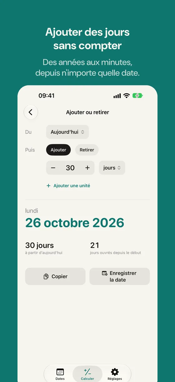 Capture d'écran de Daysto 4