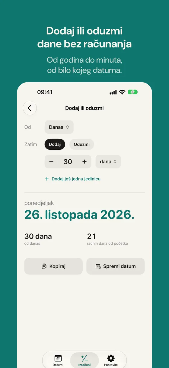 Snimka zaslona Daysto 4
