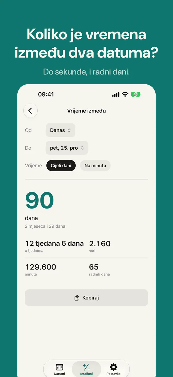 Snimka zaslona Daysto 5