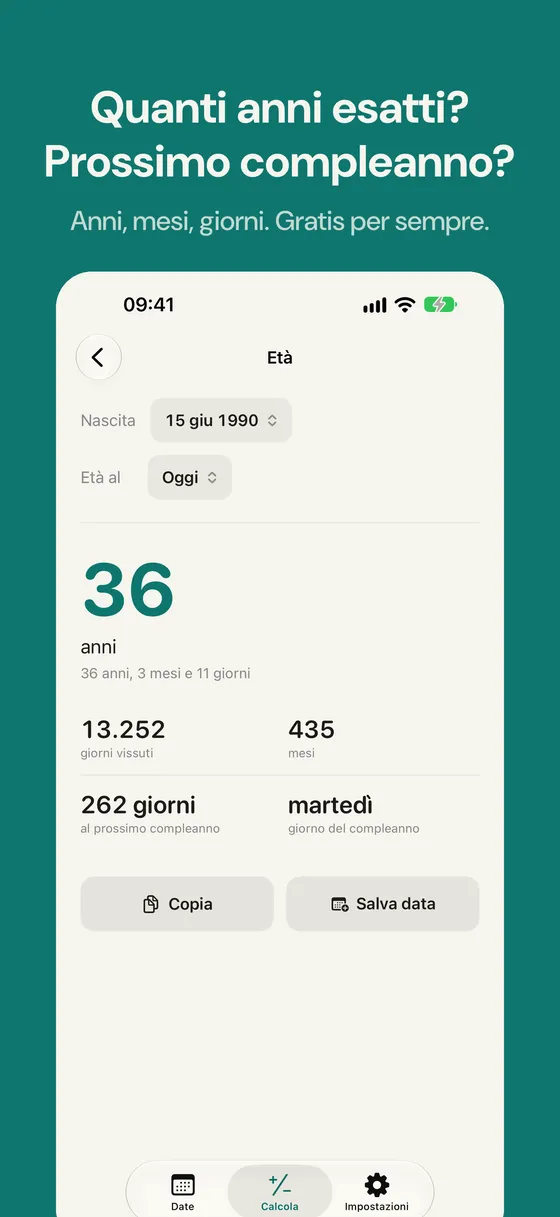 Schermata di Daysto 3