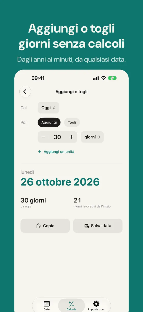 Schermata di Daysto 4