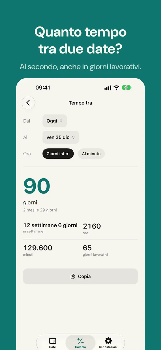 Schermata di Daysto 5