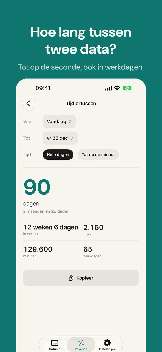 Schermafbeelding van Daysto 5