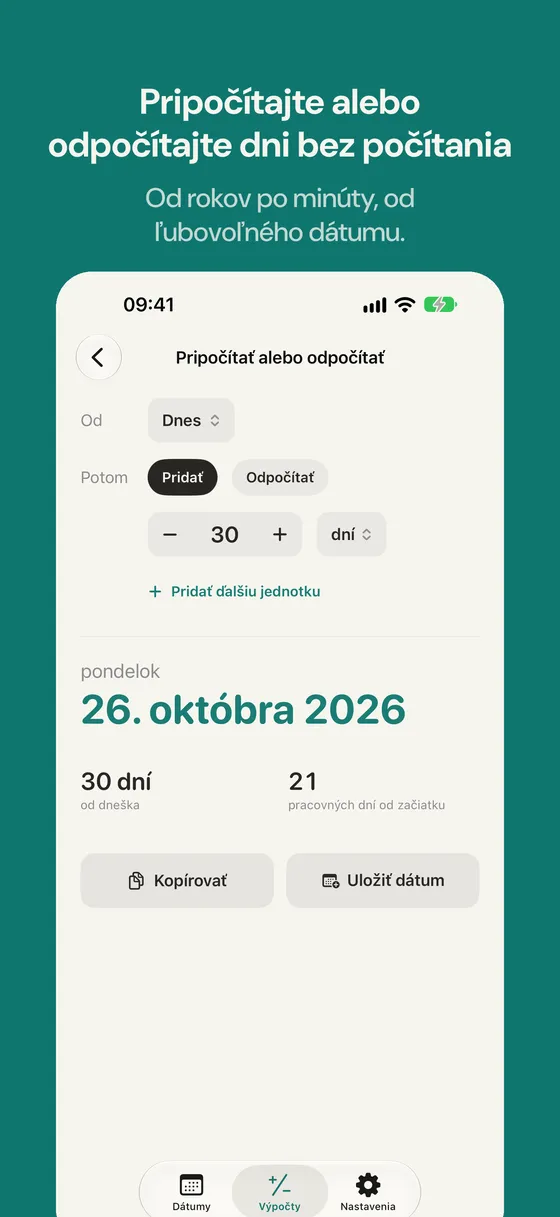 Snímka obrazovky Daysto 4
