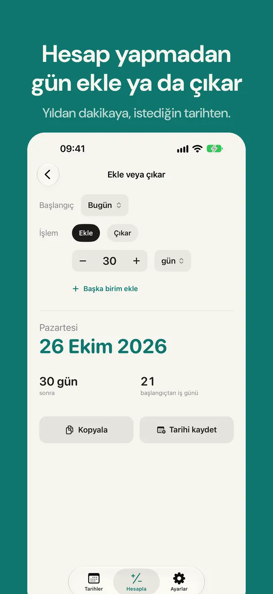 Daysto ekran görüntüsü 4