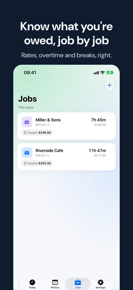 Hourbook screenshot 5