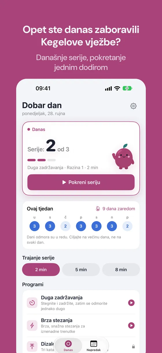 Snimka zaslona Keglo 1