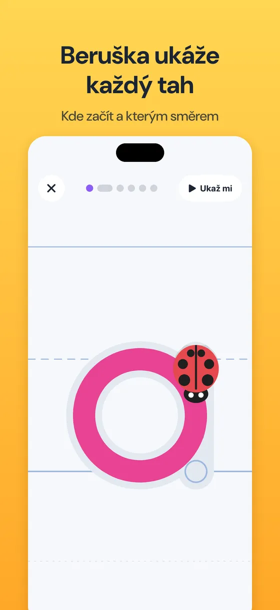 Snímek obrazovky Tracebug 2