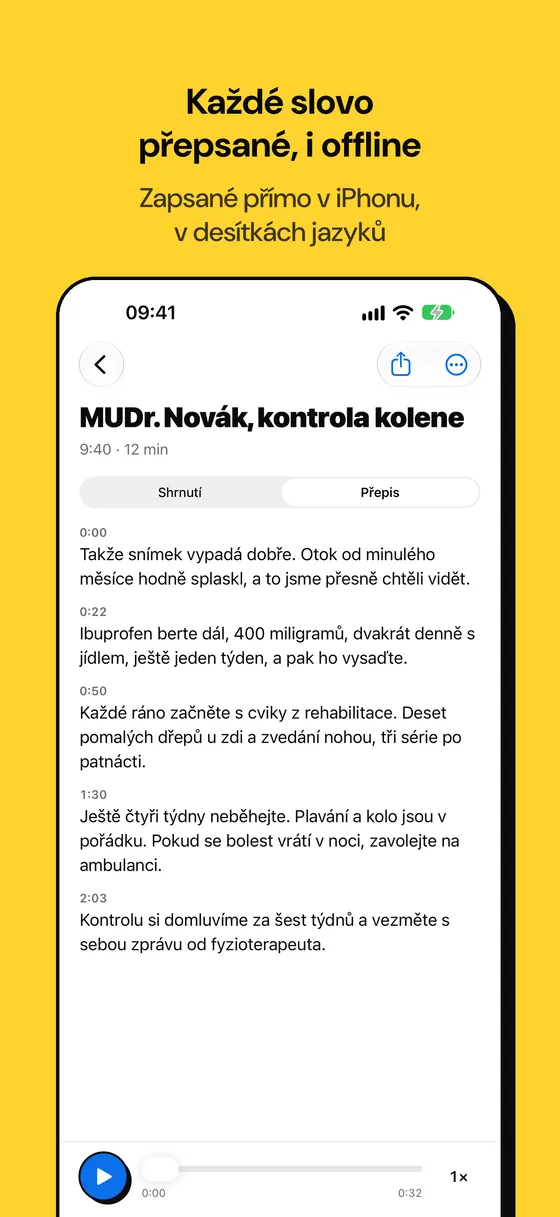 Snímek obrazovky Voicejar 2