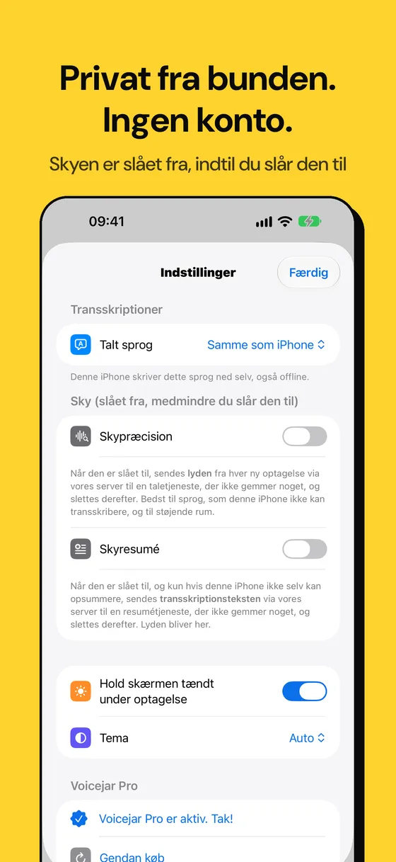 Skærmbillede af Voicejar 5