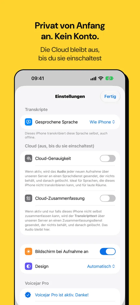 Voicejar Bildschirmfoto 5