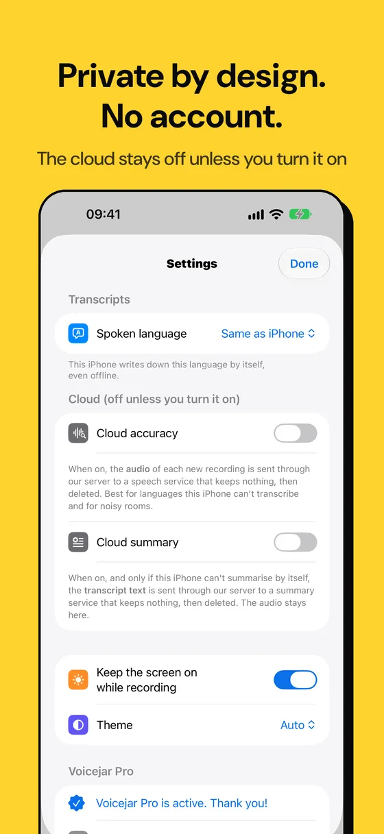 Voicejar screenshot 5