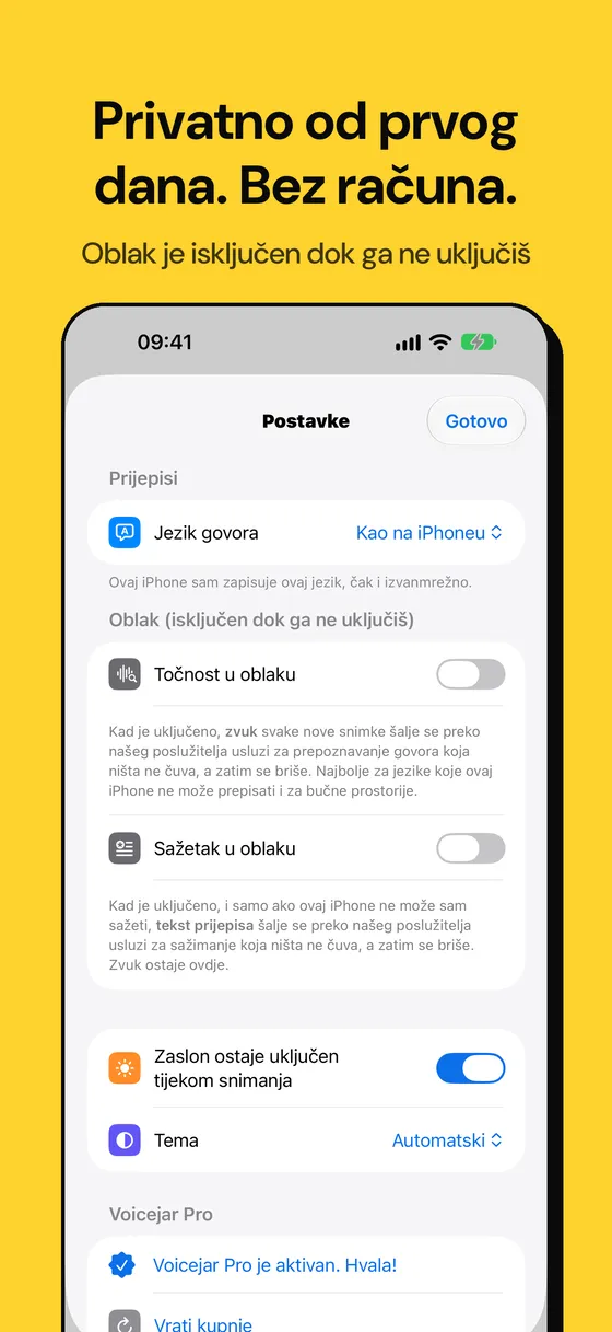 Snimka zaslona Voicejar 5