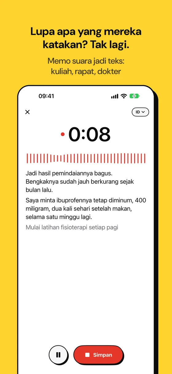 Tangkapan layar Voicejar 1