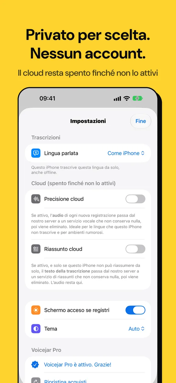 Schermata di Voicejar 5