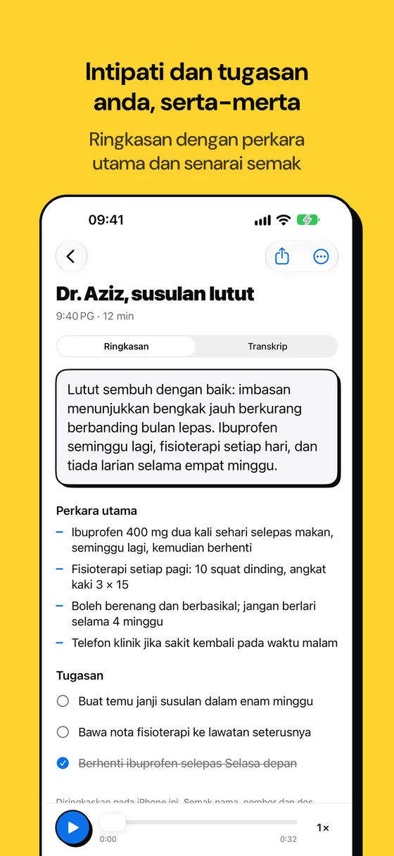 Tangkapan skrin Voicejar 3