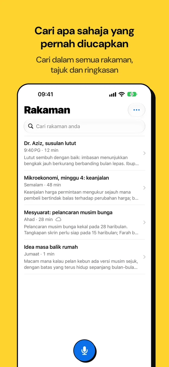 Tangkapan skrin Voicejar 4