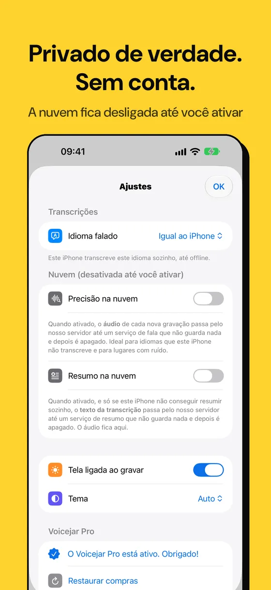 Captura de tela do Voicejar 5